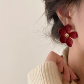 Flower Ear Studs Earrings - Pair