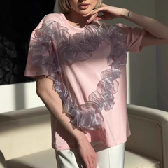 Ruffled Heart T-Shirt