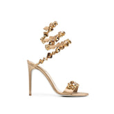 Diamante Wrap High Heel Sandals - 10cm