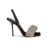 Diamante High Heel Sandals - 10cm