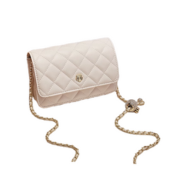 Quilted Leather Cross Body Bag