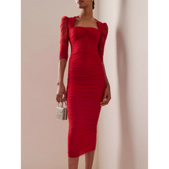 Midi Evening Fress Gown