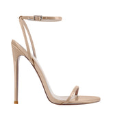 Ankle Strap High Heel Sandals - 12cm