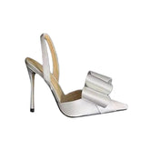 Bow High Heel Sandals - 10cm