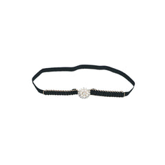 Diamante Flower Girdle Belt