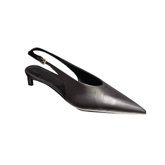 Slingback Kitten Heel Sandals
