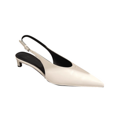 Slingback Kitten Heel Sandals