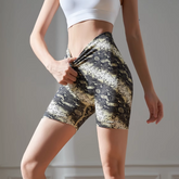 Yoga Pilates Printed Fitness Shorts