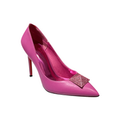 One Stud High Heel Pumps - 10cm