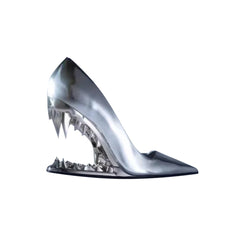 Sculptured Wedged Heel Pumps