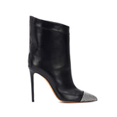 Diamante Stiletto Heel Ankle Boots