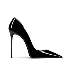 Patent Leather High Heel Pumps - 10cm
