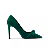 Fold Detailed High Heel Pumps - 10cm
