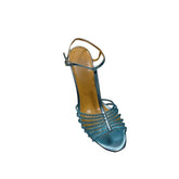 Diamante Ankle Strap High Heel Sandals