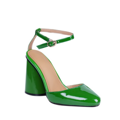 Ankle Strap Block Heel Sandals