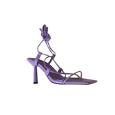 Lace Up Mid Heel Gladiator Sandals