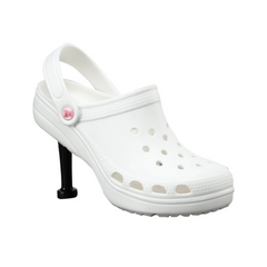 Cut Out Mid Heel Mules Sandals