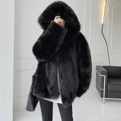 Vegan Fur Coat