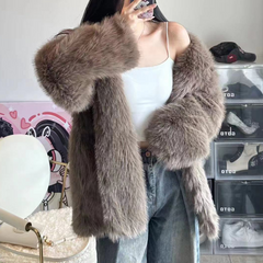 Vegan Fur Coat