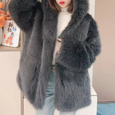 Vegan Fur Coat