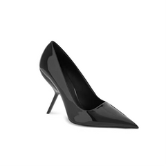 Sculptured Heel Pumps