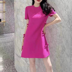 Bow Mini Dress