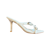 Metal Embellished Mules Sandals