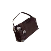 Metal-Plated Cross Body Bag