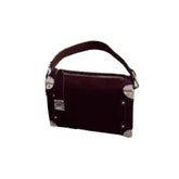 Metal-Plated Cross Body Bag