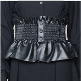 Ruffled Girdle Belt