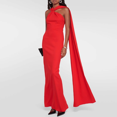 Strap Evening Dress Gown