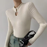 Cut Out Knitwear Sweater