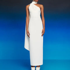 Halter Evening Dress Gown