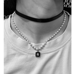 Diamante Pearl Necklace