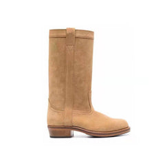 Suede Knee High Boots