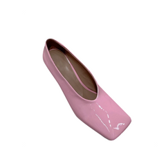 Square Toe High Heel Pumps