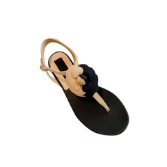 Flower Flip Flop Flat Sandals