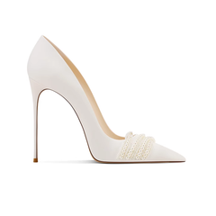 Pearl High Heel Pumps - 10cm