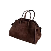 Suede Oversized Tote Bag