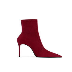 Stiletto Heel Ankle Boots - 6cm