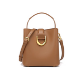 Metal Embellished Bucket Bag