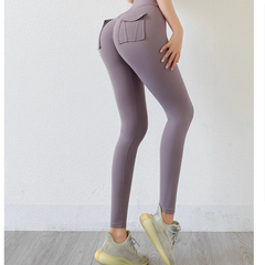 Yoga Pilates Pocket Dri-Fit Fitted Stretch Legging