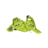 Buckled Leather Cross Body Bag - Small