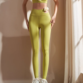 Yoga Pilates Flower Detailed Fitted Stretch Leggin