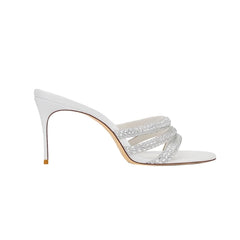 Diamante Mules Sandals - 6cm