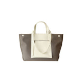 Bi-Color Oversized Tote Bag