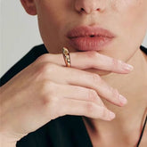 Diamante Heart Shaped Ring