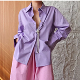 Oversized Long Sleeves Shirt