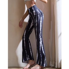 Yoga Pilates Printed Fitted Stretch Leggings