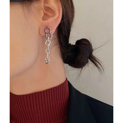 Letter B Earrings - Pair